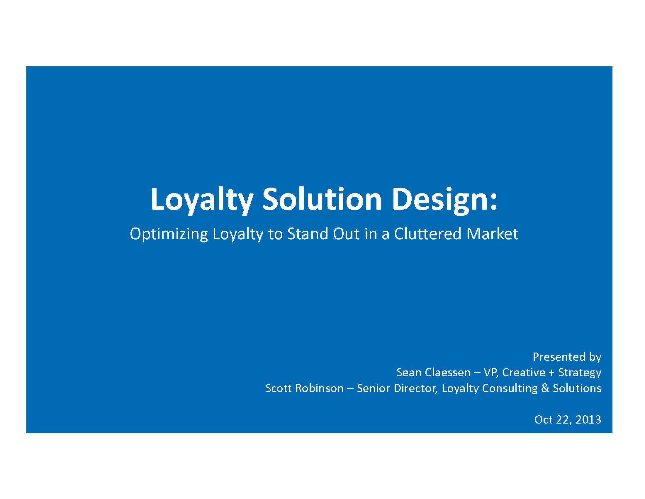 Loyalty360 Article