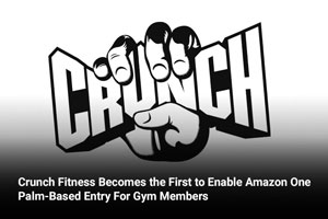 Crunch Fitness Becomes the First to Enable Amazon One Palm-Based Entry for Gym Members 