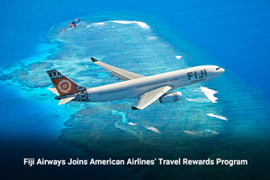 Fiji Airways Joins American Airlines’ Travel Rewards Program 