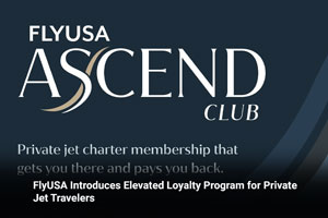 FlyUSA Introduces Elevated Loyalty Program for Private Jet Travelers 