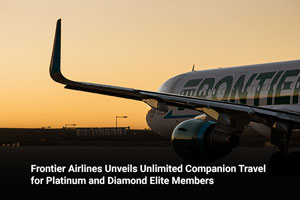 Frontier Airlines Unveils Unlimited Companion Travel for Platinum and Diamond Elite Members 