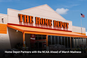 Home Depot Partners with the NCAA Ahead of March Madness 