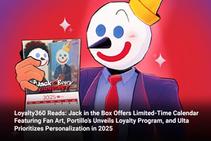 Loyalty360 Reads: Jack in the Box Offers Limited-Time Calendar  Featuring Fan Art, Portillo’s Unveils Loyalty Program, and Ulta Prioritizes Personalization in 2025