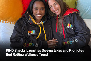 KIND Snacks Launches Sweepstakes and Promotes Bed Rotting Wellness Trend