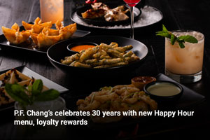 P.F. Chang’s celebrates 30 years with new Happy Hour menu, loyalty rewards 