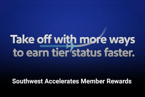 Southwest Accelerates Member Rewards 