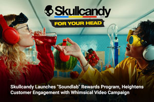 Skullcandy Launches "Soundlab" Rewards Program, Heightens Customer Engagement with Whimsical Video Campaign 