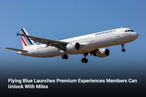 Flying Blue Launches Premium Experiences Members Can Unlock With Miles