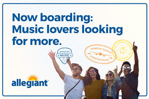 Allegiant Partners With Live Nation Venues And Music Festivals