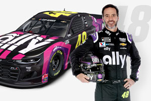 Ally Honors Jimmie Johnson Legacy By Immortalizing Fans With "Signature" Paint Scheme