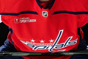 Washington Capitals Announce Caesars Entertainment as First-Ever Jersey Patch Partner