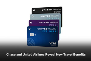 Chase and United Airlines Reveal New Travel Benefits 