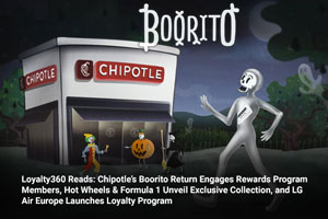 Loyalty360 Reads: Chipotle’s Boorito Return Engages Rewards Program Members, Hot Wheels & Formula 1 Unveil Exclusive Collection, and LG Air Europe Launches Loyalty Program 