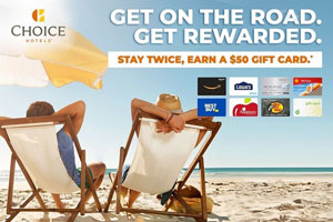 Choice Privileges Introduces "Get on the Road. Get Rewarded." Summer Promotion