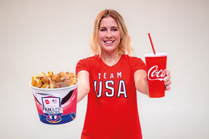 Coca-Cola Teams Up with Soccer Star and Olympian Abby Dahlkemper to Celebrate at Auntie Anne