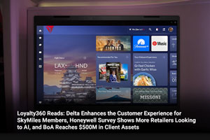 Loyalty360 Reads: Delta Enhances the Customer Experience for SkyMiles Members, Honeywell Survey Shows More Retailers Looking to AI, and BoA Reaches $500M in Client Assets 