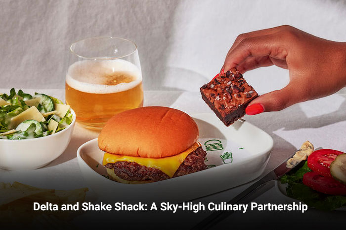 Delta and Shake Shack: A Sky-High Culinary Partnership 