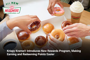 Krispy Kreme® Introduces New Rewards Program, Making Earning and Redeeming Points Easier