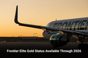 Frontier Elite Gold Status Available Through 2026 