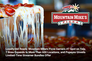 Mountain Mike’s Pizza Garners #7 Spot on Yelp