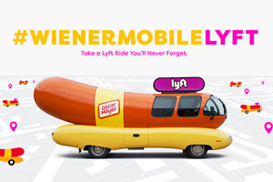 Oscar Mayer and Lyft Team up to Give Fans Unexpected Rides in the Iconic Wienermobile