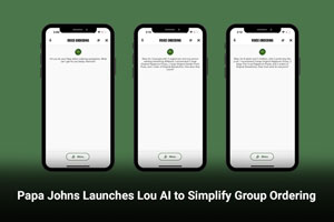 Papa Johns Launches Lou AI to Simplify Group Ordering