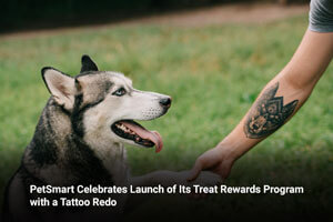 PetSmart Celebrates Launch of Its Treat Rewards Program with a Tattoo Redo