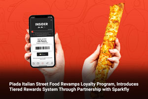 Piada Italian Street Food Revamps Loyalty Program, Introduces Tiered Rewards System Through Partnership with Sparkfly 