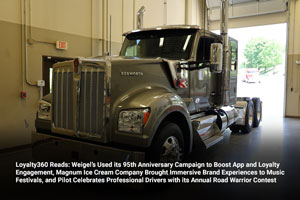 Loyalty360 Reads: Weigel’s Used its 95th Anniversary Campaign to Boost App and Loyalty Engagement, Magnum Ice Cream Company Brought Immersive Brand Experiences to Music Festivals, and Pilot Celebrates Professional Drivers with its Annual Road Warrior Contest 