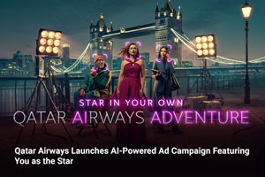 Qatar Airways Launches AI-Powered Ad Campaign Featuring You as the Star 