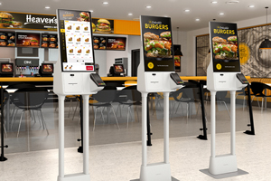 Samsung Unveils All-In-One Kiosk for Contactless Ordering and Payment