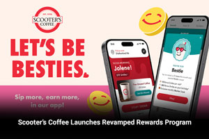 Scooter’s Coffee Launches Revamped Rewards Program 