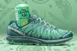 Merrell and Dogfish Head Team Up for Beer-Inspired Performance Shoes 