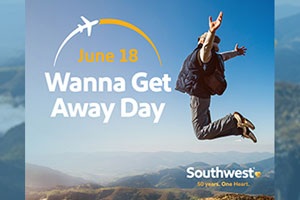 Southwest Airlines Celebrates 50th Anniversary with Rewards Points