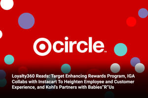 Loyalty360 Reads: Target Enhancing Rewards Program, IGA Collabs with Instacart To Heighten Employee and Customer Experience, and Kohl’s Partners with Babies“R”Us 