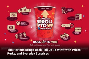 Tim Hortons Brings Back Roll Up To Win® with Prizes, Perks, and Everyday Surprises