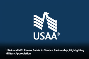 USAA and NFL Renew Salute to Service Partnership, Highlighting Military Appreciation