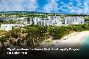 Wyndham Rewards Named Best Hotel Loyalty Program for Eighth Year 