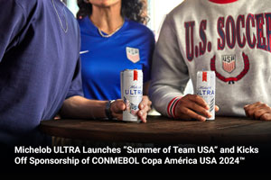 Michelob ULTRA Launches “Summer of Team USA” and Kicks Off Sponsorship of CONMEBOL Copa América USA 2024TM 
