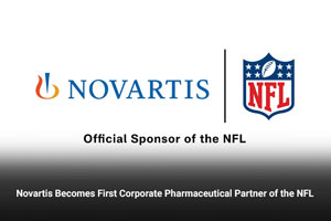 Novartis Becomes First Corporate Pharmaceutical Partner of the NFL 