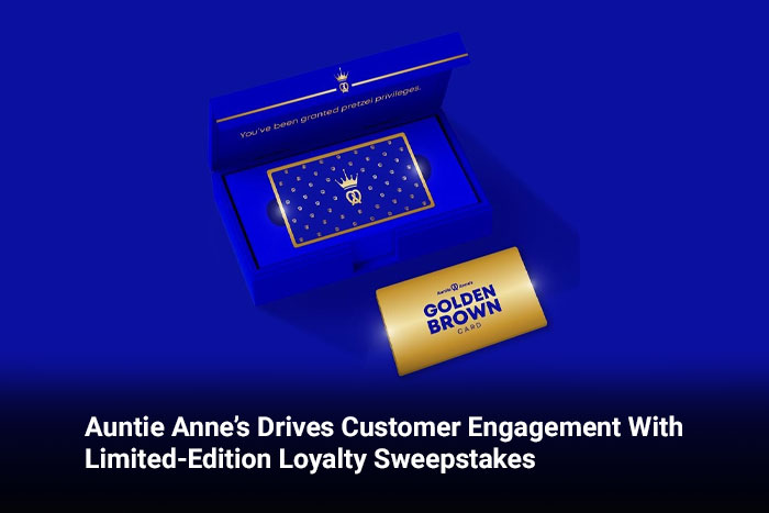 Auntie Anne’s Drives Customer Engagement With Limited-Edition Loyalty Sweepstakes