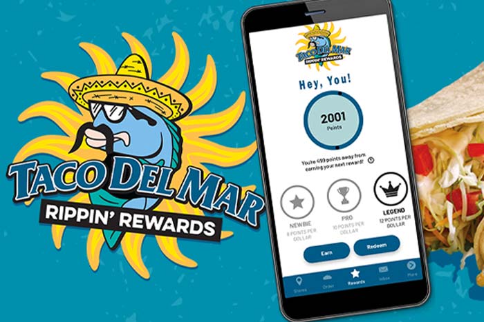 Taco Del Mar Launches New Loyalty Program App 