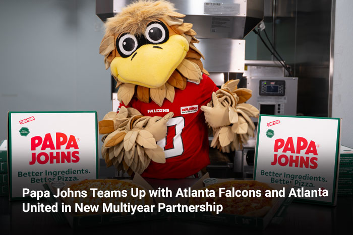 Papa Johns Teams Up with Atlanta Falcons and Atlanta United in New Multiyear Partnership