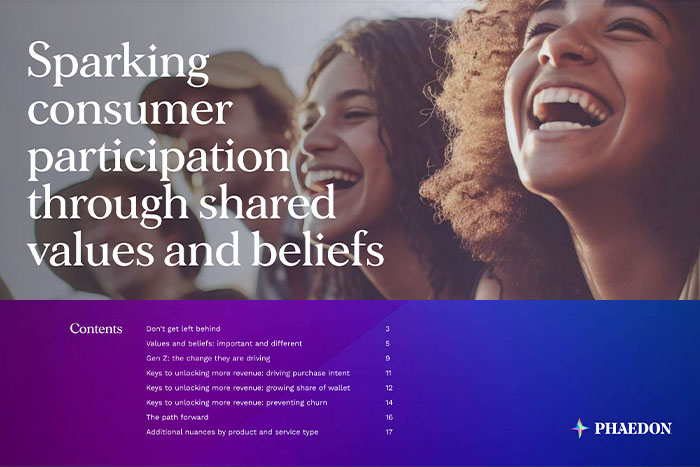 Sparking Consumer Participation Through Shared Values and Beliefs 