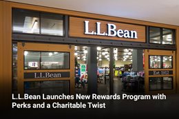 L.L.Bean Launches New Rewards Program with Perks and a Charitable Twist 