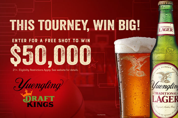 Yuengling and DraftKings Announce Official Collaboration