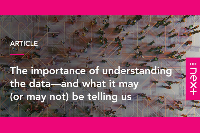 The Importance of Understanding the Data—and What it May (or May Not) Be Telling Us