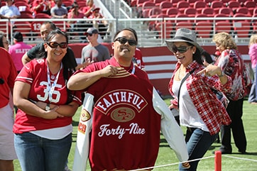 The San Francisco 49ers Win Customer Loyalty On and Off the Field