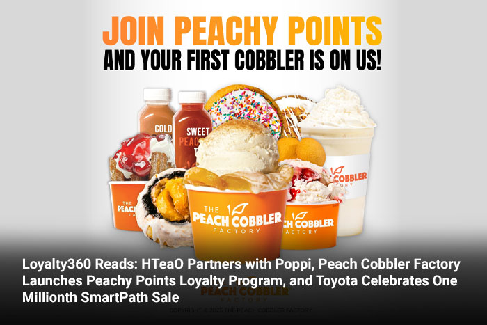 Peach Cobbler Factory Launches Peachy Points Loyalty Program, 