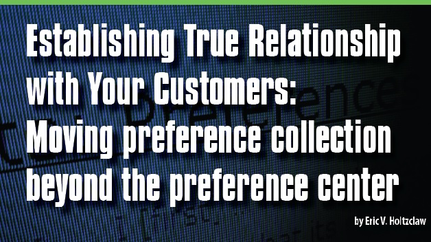 Establishing True Relationship with Your Customers